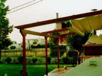 Awning trellis 9